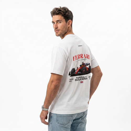 Ferrari Formula 1 Scuderia Tee — Modern Motorsport Graphic