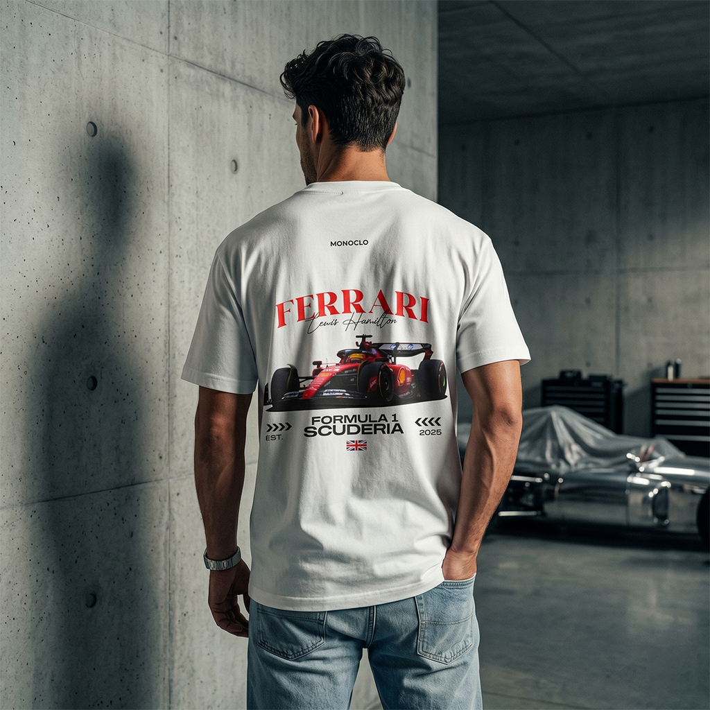 Ferrari Formula 1 Scuderia Tee — Modern Motorsport Graphic