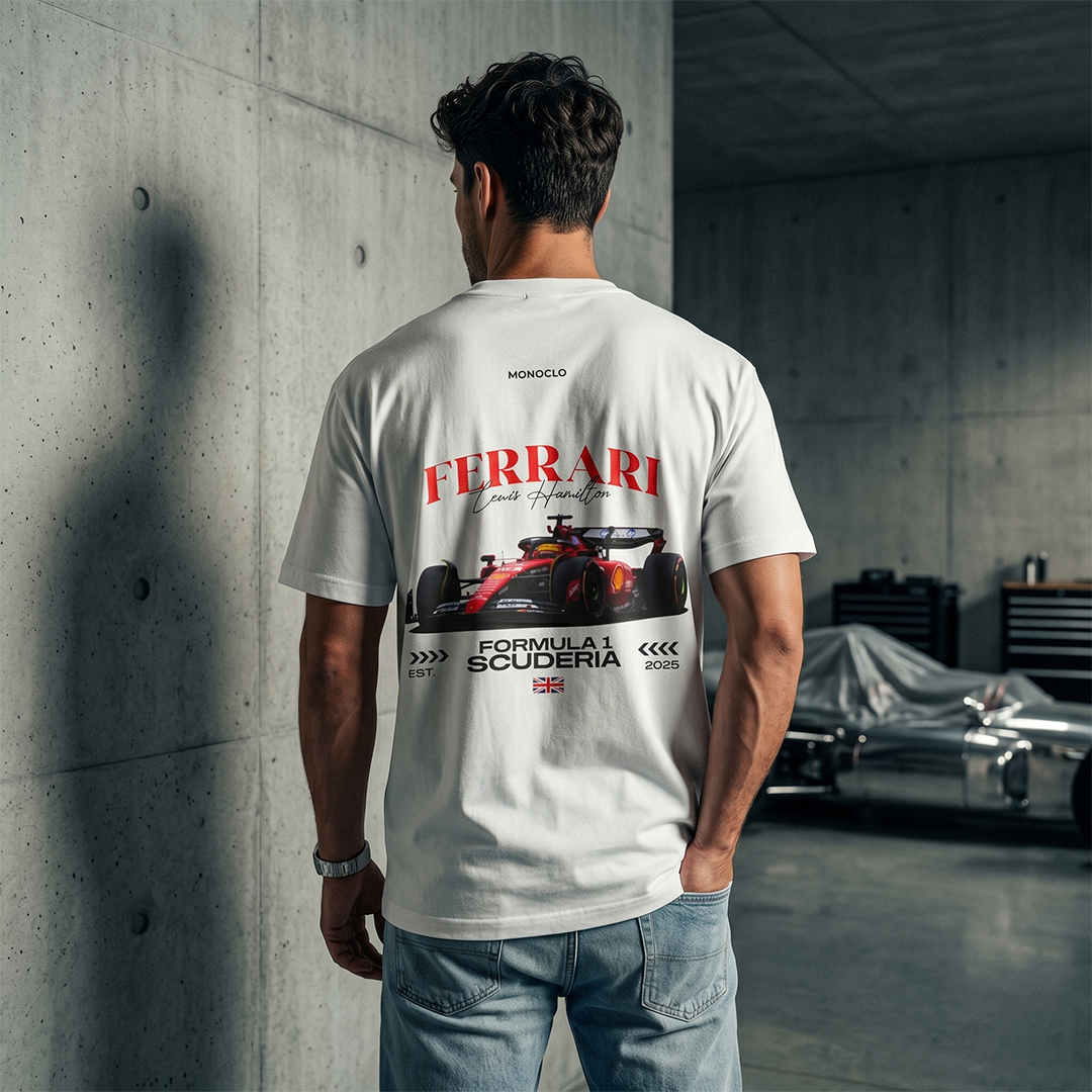 Ferrari Formula 1 Scuderia Tee — Modern Motorsport Graphic